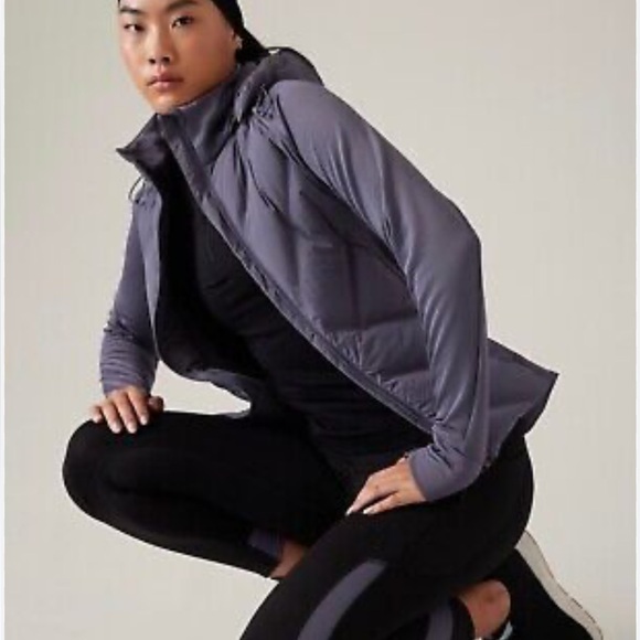 💜 NWT Athleta Inlet Jacket | Nightfall Purple | S - Picture 8 of 11